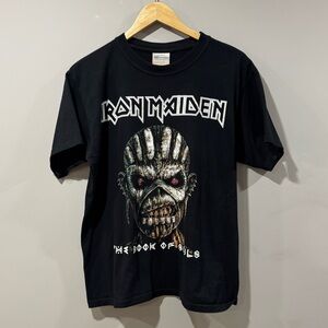 Iron Maiden Book of Souls Tour Concert T-Shirt